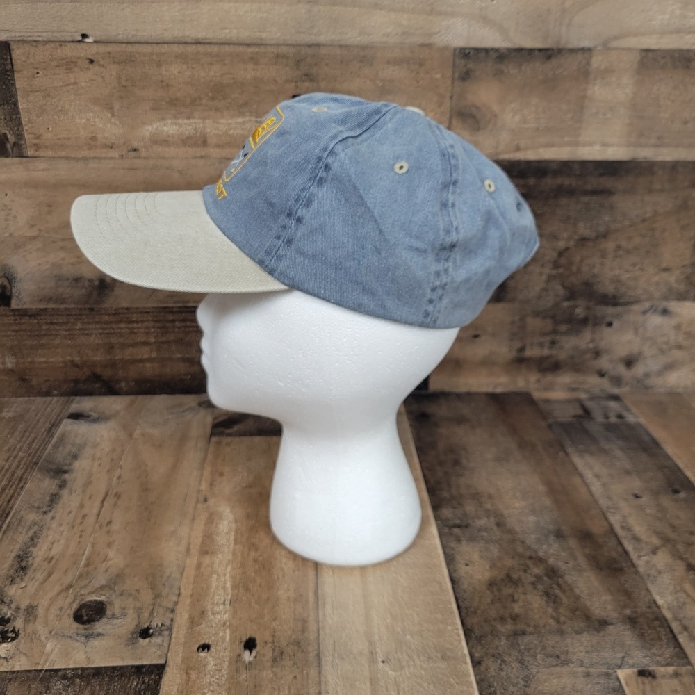 Key West Hat Baseball Cap Distressed Blue Graphic Travel Souvenir Adjustable New - Picture 3 of 9